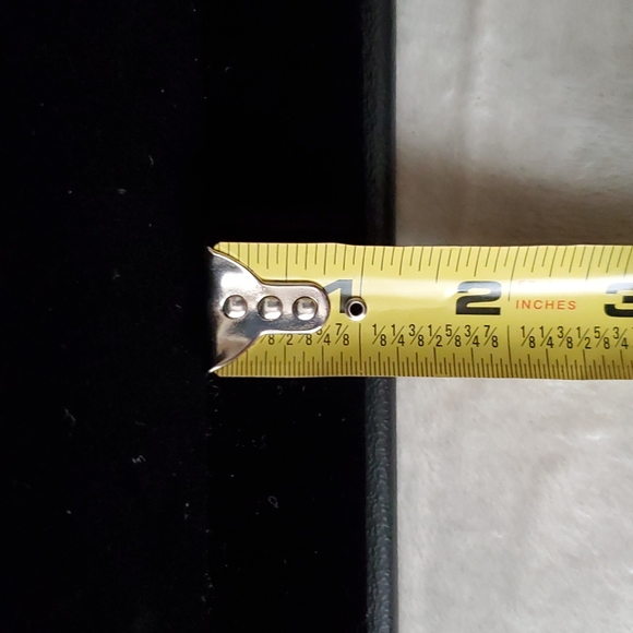 Black velvet jewelry display tray, almost 17" x 9" x 1.75" NEW Celebrating Home - Picture 5 of 5